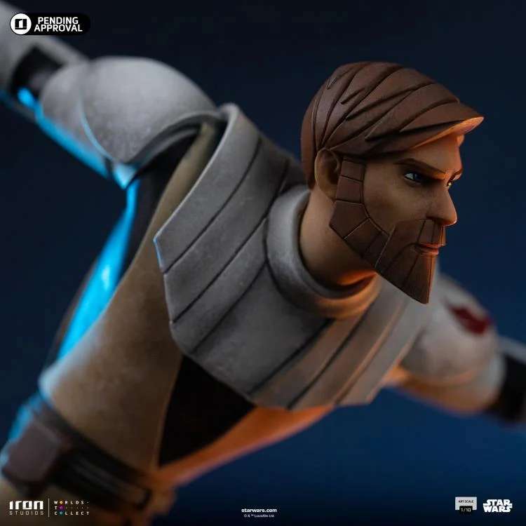 Iron Studios Star Wars: Clone Wars - Obi-Wan Kenobi Art Scale 1/10 - Statue