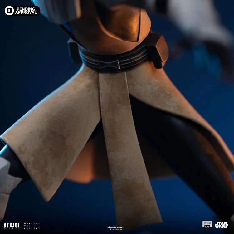 Iron Studios Star Wars: Clone Wars - Obi-Wan Kenobi Art Scale 1/10 - Statue