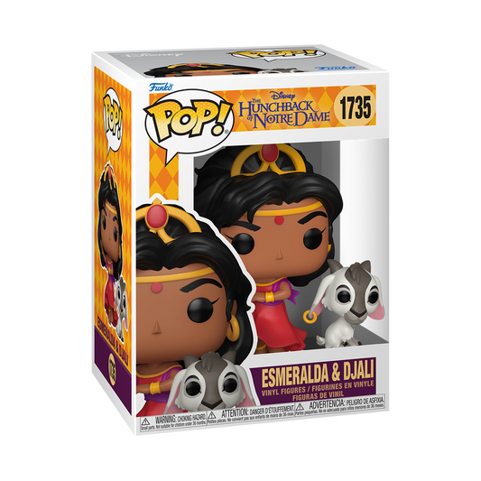 Funko Pop Der Glöckner von Notre Dame - Esmeralda & Djali #1735