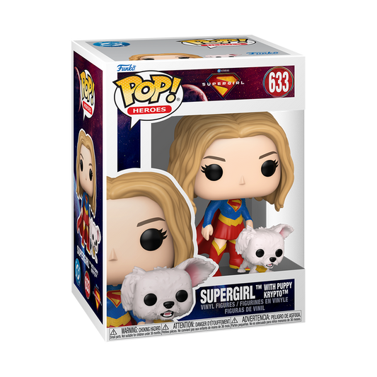Funko Pop DC: Supergirl - Supergirl mit Krypto #633
