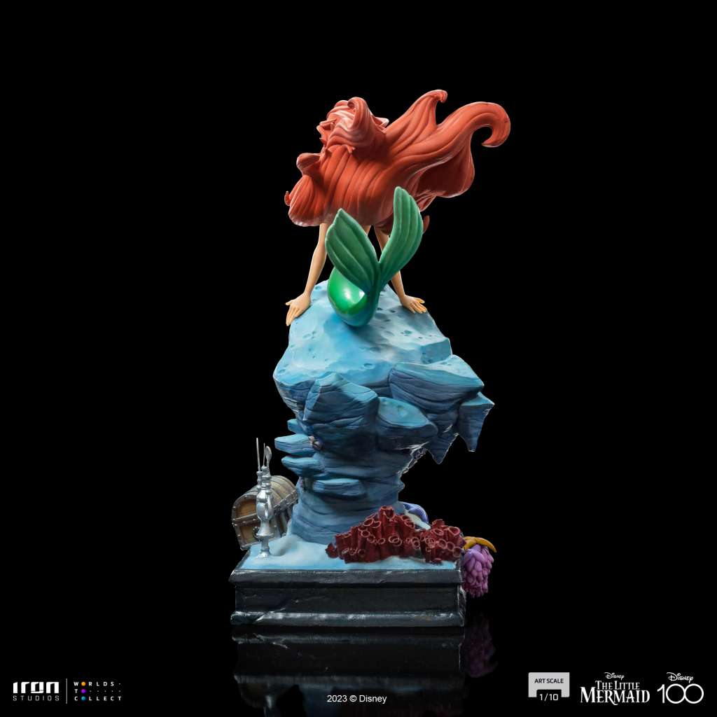 Iron Studios Disney 100th - Arielle die Meerjungfrau Art Scale 1/10 - Statue