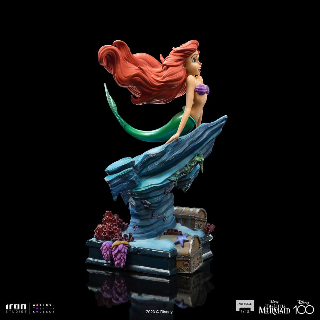 Iron Studios Disney 100th - Arielle die Meerjungfrau Art Scale 1/10 - Statue