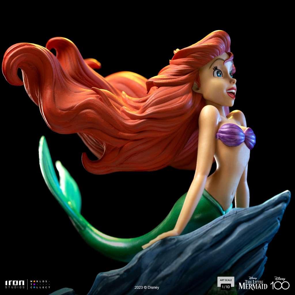 Iron Studios Disney 100th - Arielle die Meerjungfrau Art Scale 1/10 - Statue