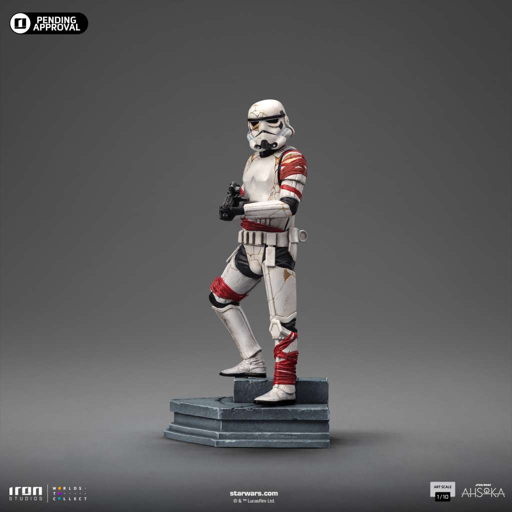 Iron Studios Star Wars: Ahsoka - Night Trooper Art Scale 1/10 - Statue