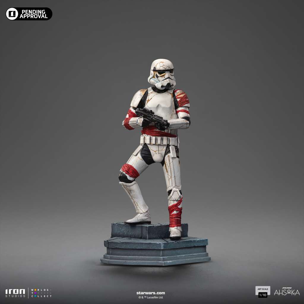 Iron Studios Star Wars: Ahsoka - Night Trooper Art Scale 1/10 - Statue