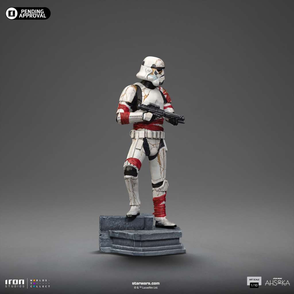 Iron Studios Star Wars: Ahsoka - Night Trooper Art Scale 1/10 - Statue