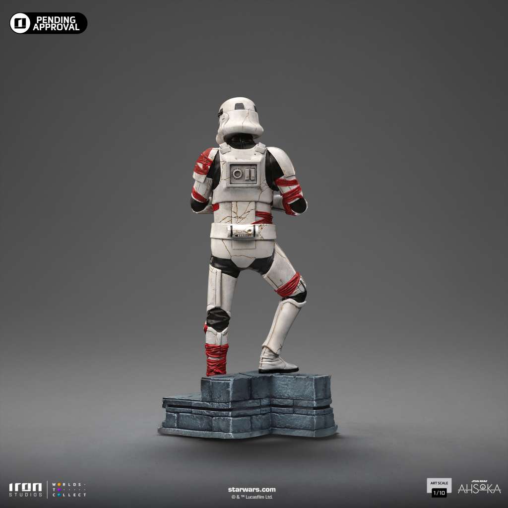 Iron Studios Star Wars: Ahsoka - Night Trooper Art Scale 1/10 - Statue
