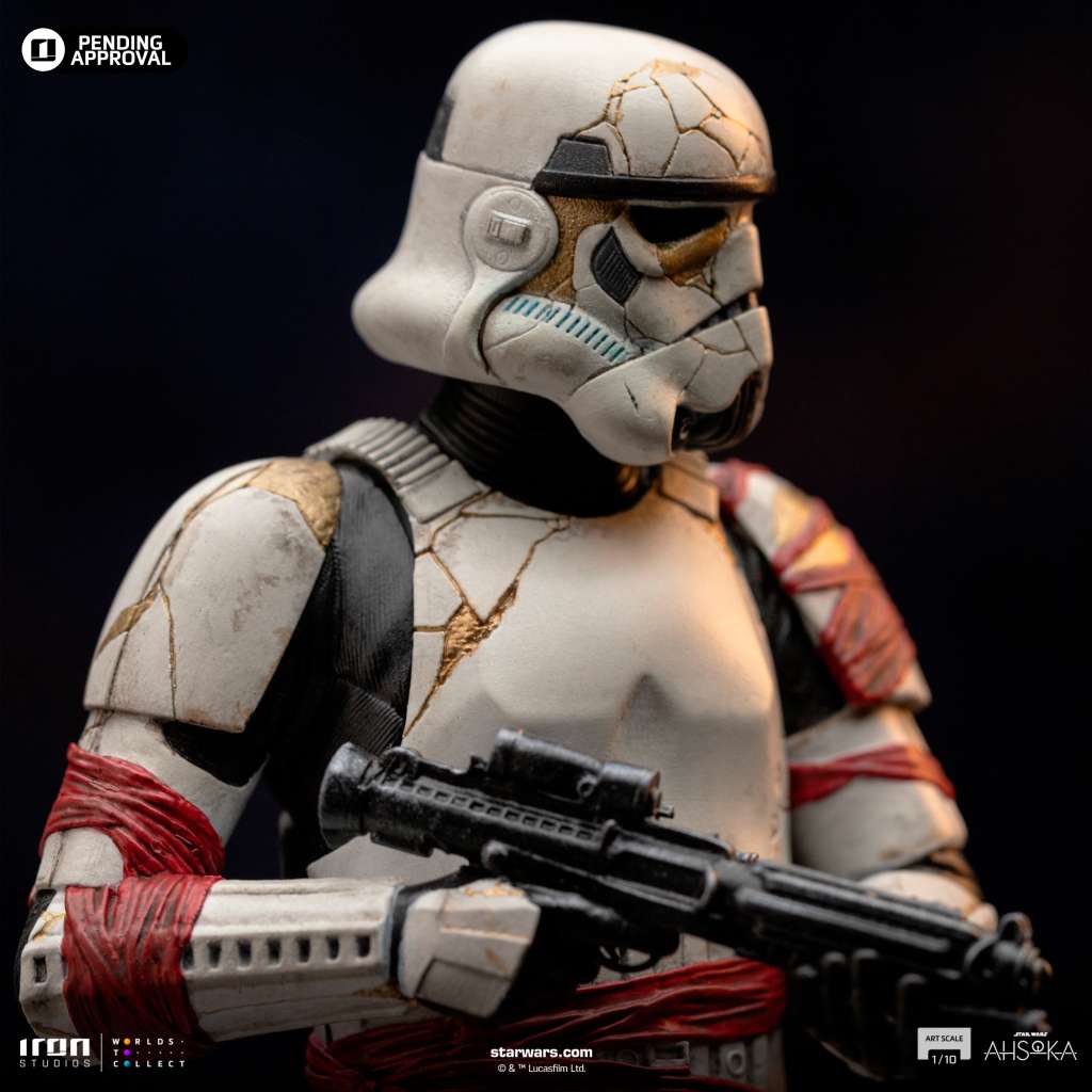 Iron Studios Star Wars: Ahsoka - Night Trooper Art Scale 1/10 - Statue