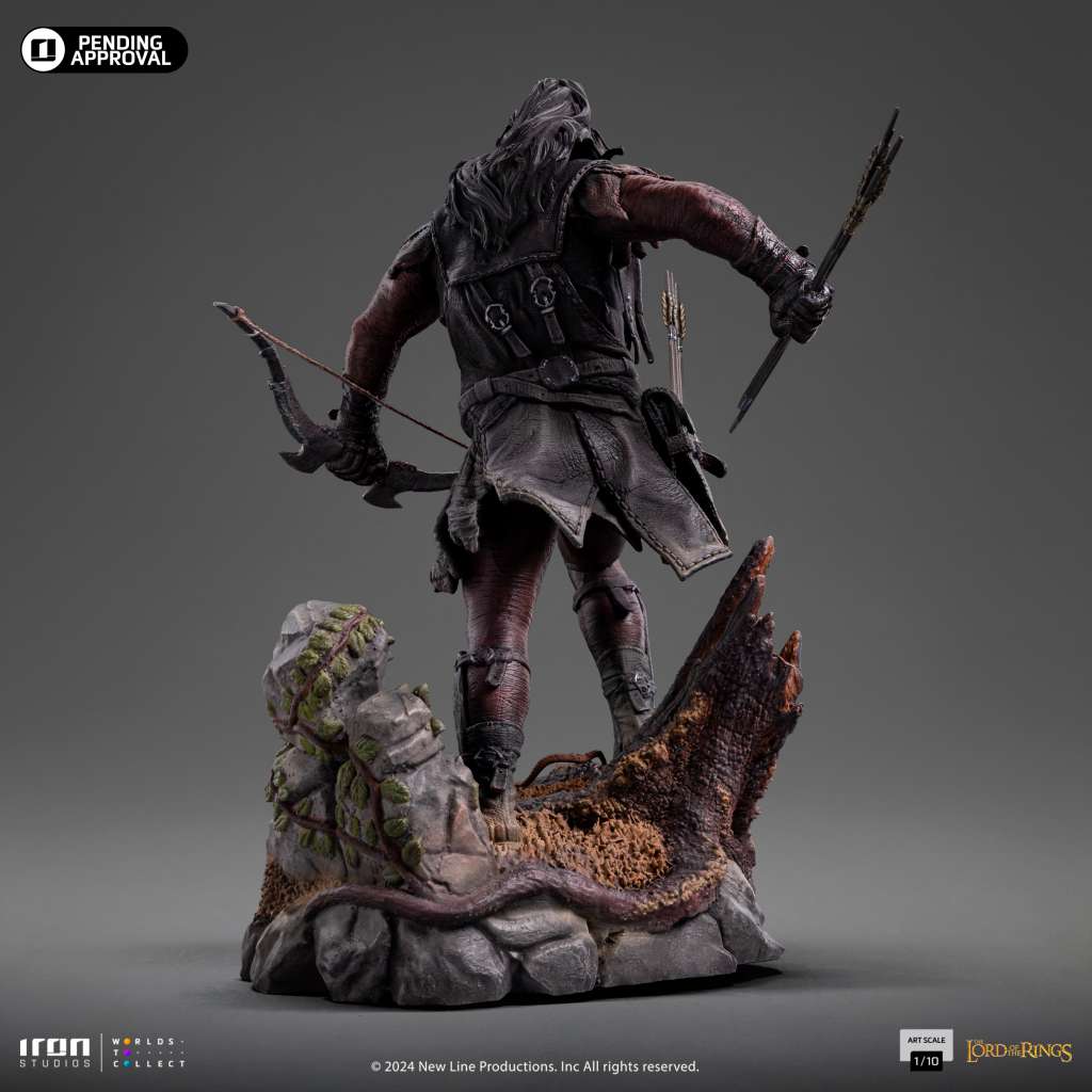 Iron Studios Der Herr der Ringe - Lurtz Uruk-Hai Anführer Art Scale 1/10 - Statue