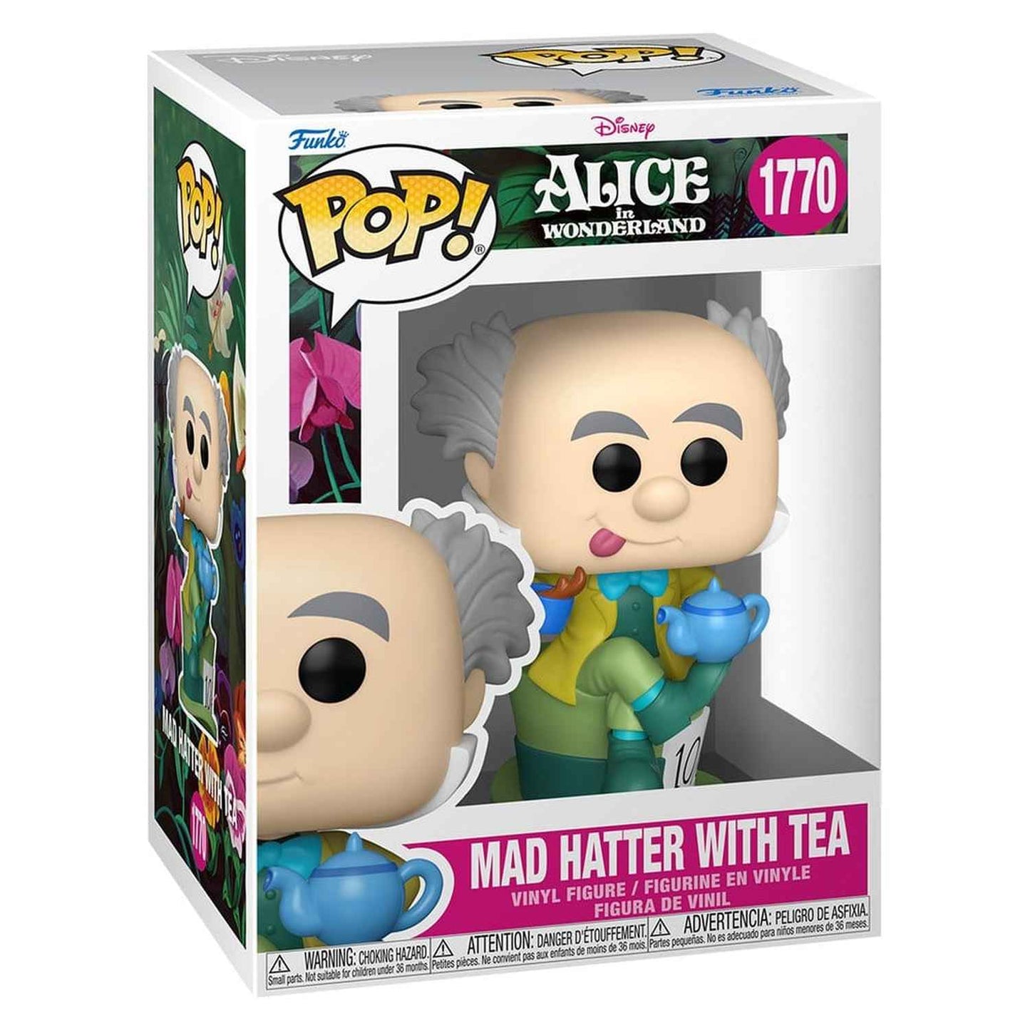 Funko Pop Alice im Wunderland - Der verrückte Hutmacher mit Tee #1770
