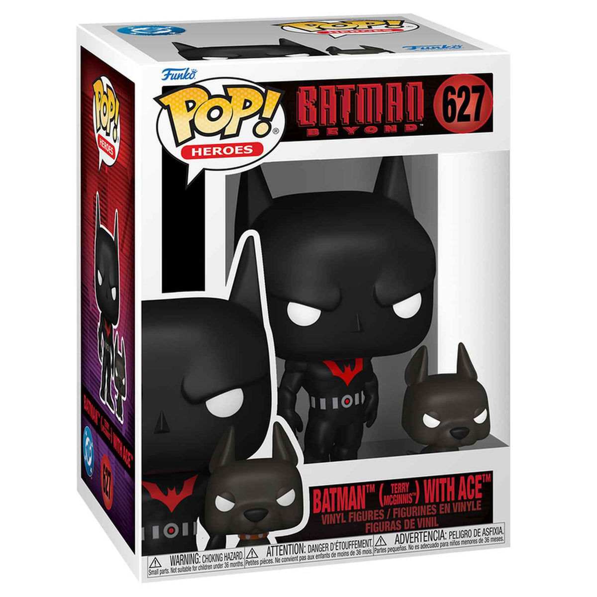 Funko Pop DC: Batman Beyond - Batman (Terry McGinnis) mit Ace #627