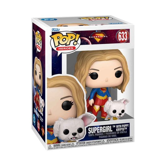 Funko Pop DC: Supergirl - Supergirl mit Krypto #633