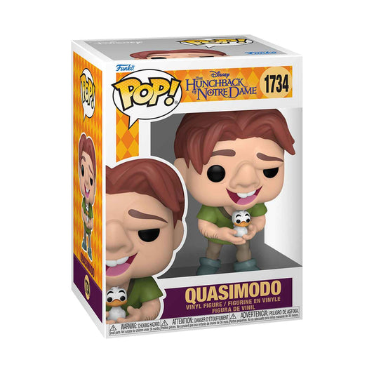 Funko Pop Der Glöckner von Notre Dame - Quasimodo mit Vogel #1734