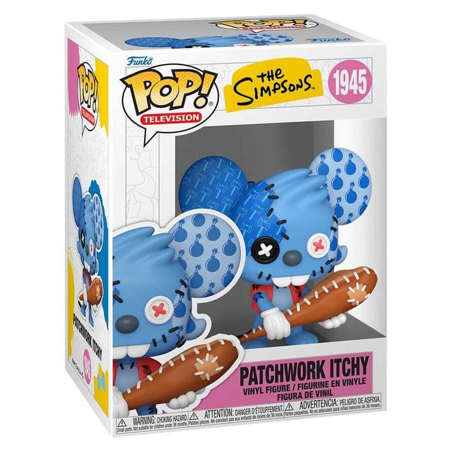 Funko Pop Die Simpsons - Patchwork Itchy #1945