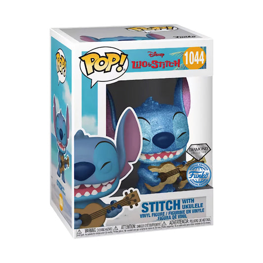 Funko Pop Disney: Lilo & Stitch - Stitch mit Ukulele (Diamond) #1044