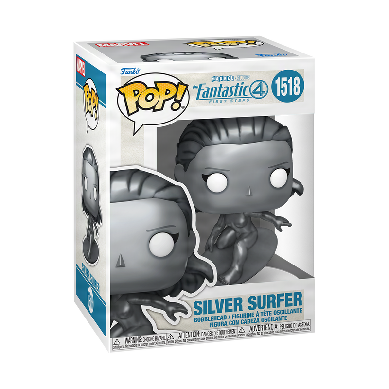 Funko Pop Fantastic 4: First Steps - Silver Surfer #1518 - Vinyl Sammelfigur