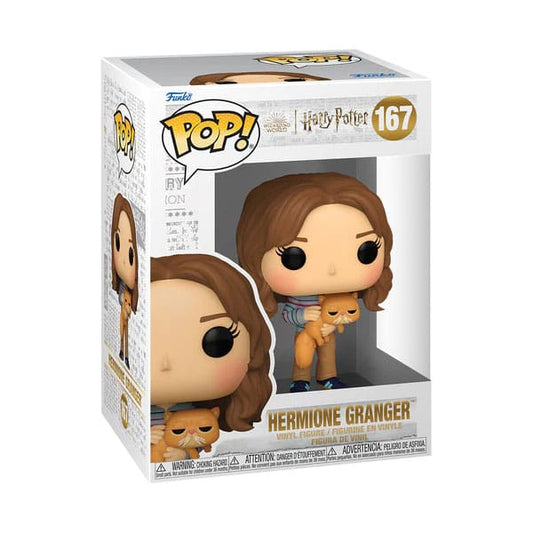 Funko Pop Harry Potter - Hermine Granger mit Katze Krummbein #167