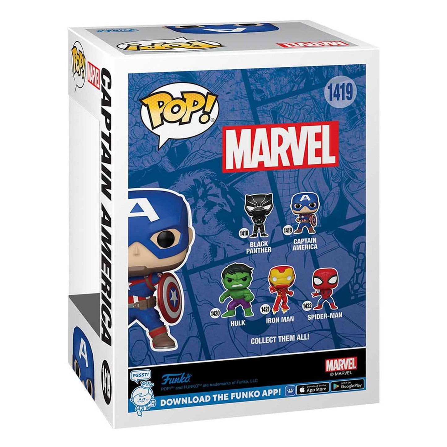 Funko Pop Marvel - Captain America #1419