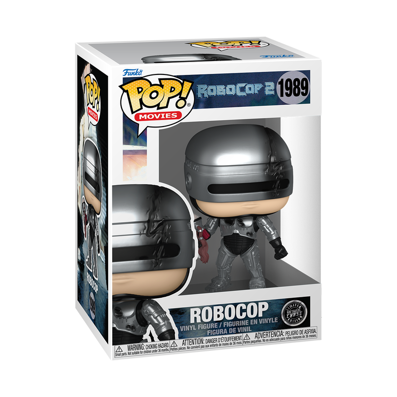 Funko Pop Robocop 2 - Robocop (Metallic Chase) #1989