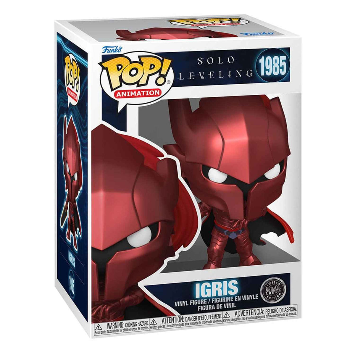 Funko Pop Solo Leveling - Igris (Metallic Chase) #1985