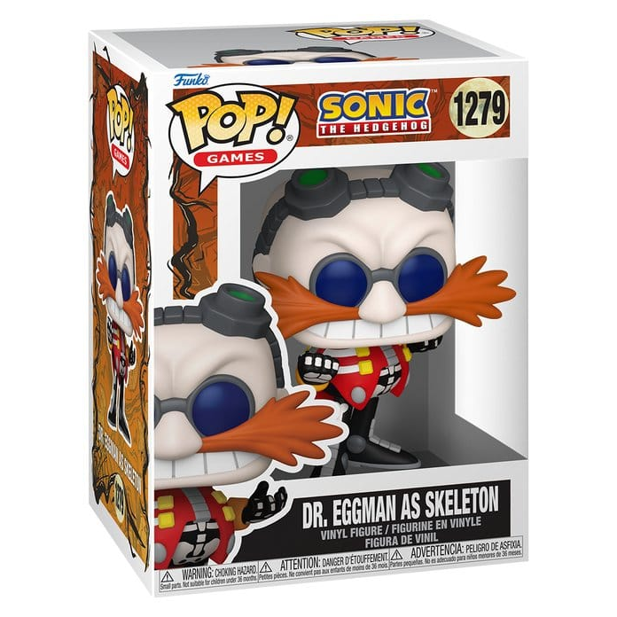 Funko Pop Sonic the Hedgehog - Dr. Eggman als Skelett #1279