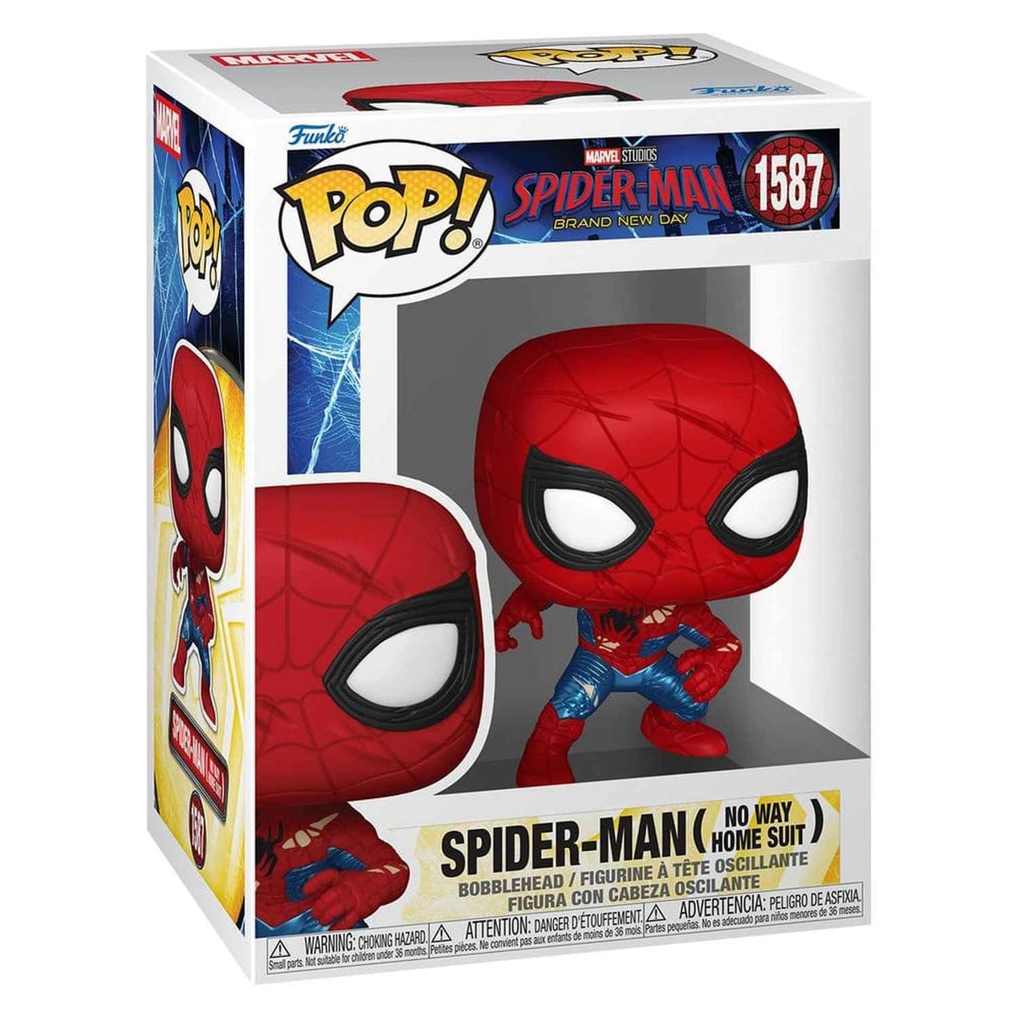 Funko Pop Spider-Man: Brand New Day - Spider-Man (No Way Home Suit) #1587