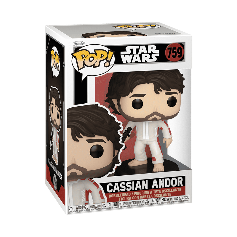 Funko Pop Star Wars: Andor - Cassian Andor mit Blaster #759