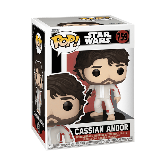 Funko Pop Star Wars: Andor - Cassian Andor mit Blaster #759