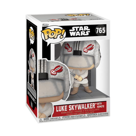 Funko Pop Star Wars - Luke Skywalker mit Remote #765