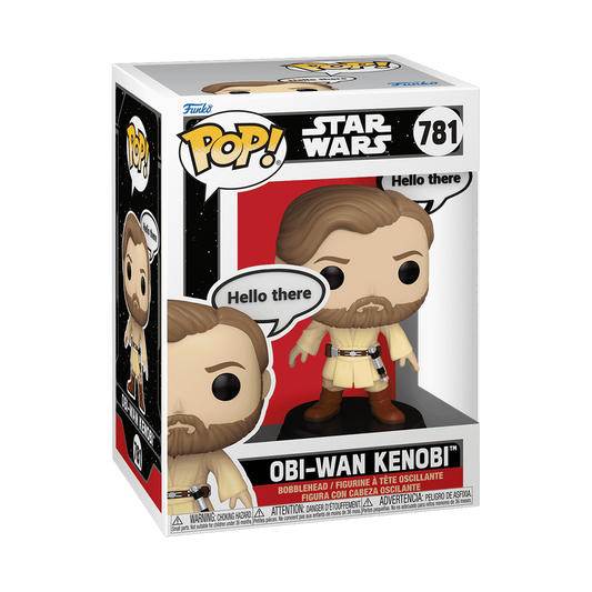 Funko Pop Star Wars - Obi-Wan Kenobi (Hello There) #781