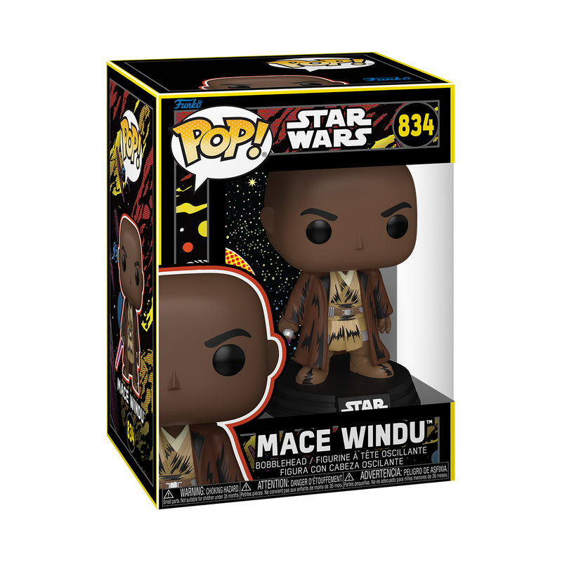 Funko Pop Star Wars: The Mandalorian & Grogu - Mace Windu (Retro) #834