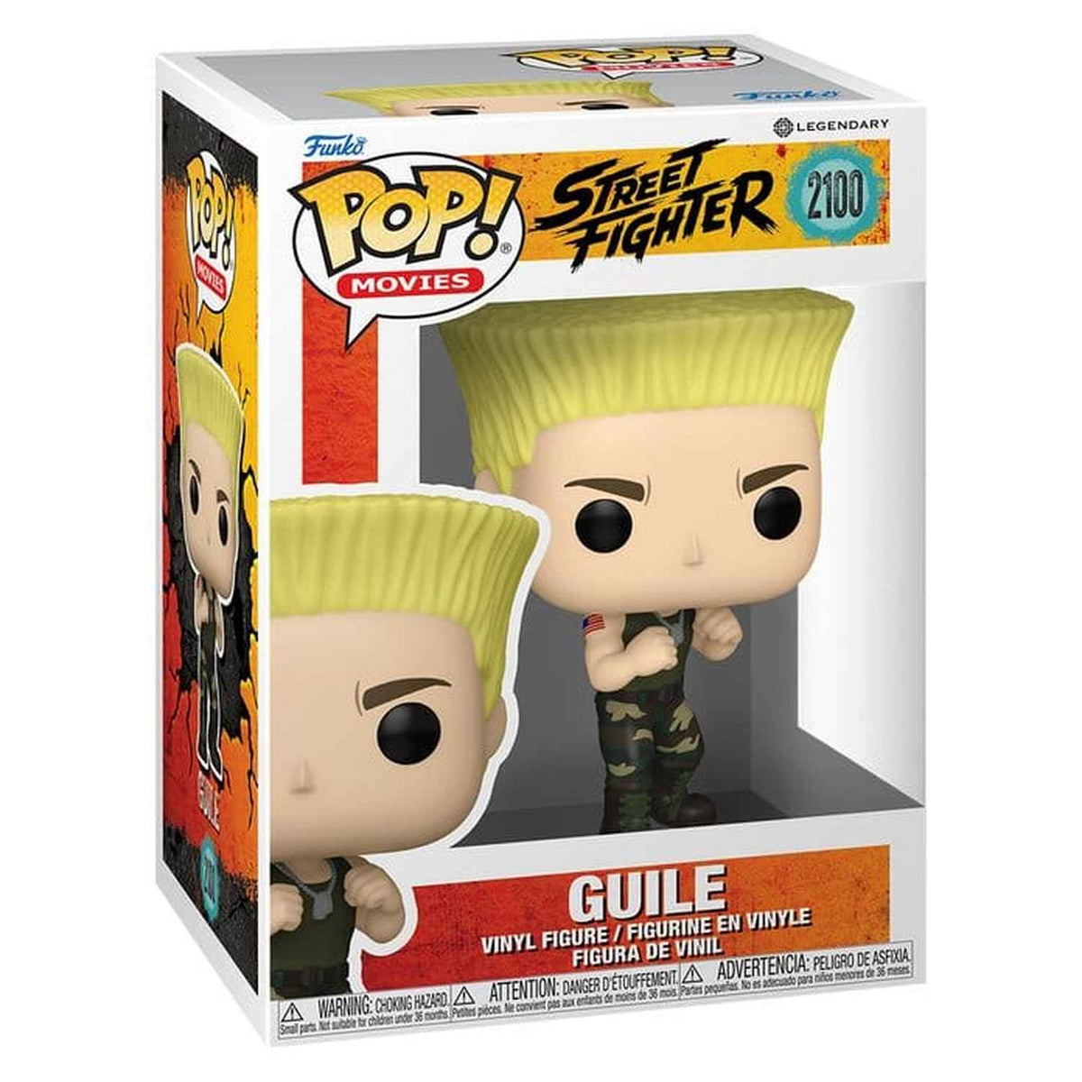 Funko Pop Street Fighter - Guile #2100