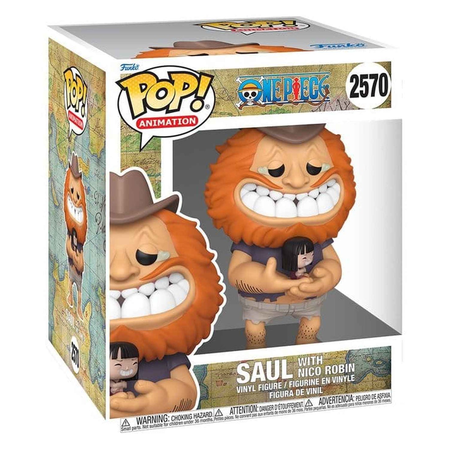 Funko Super Pop One Piece - Saul mit Nico Robin #2570