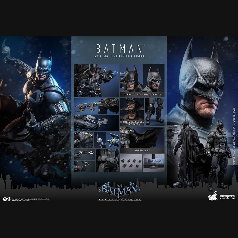 Hot Toys DC: Batman Arkham Origins - Batman Masterpiece 1/6 Actionfigur