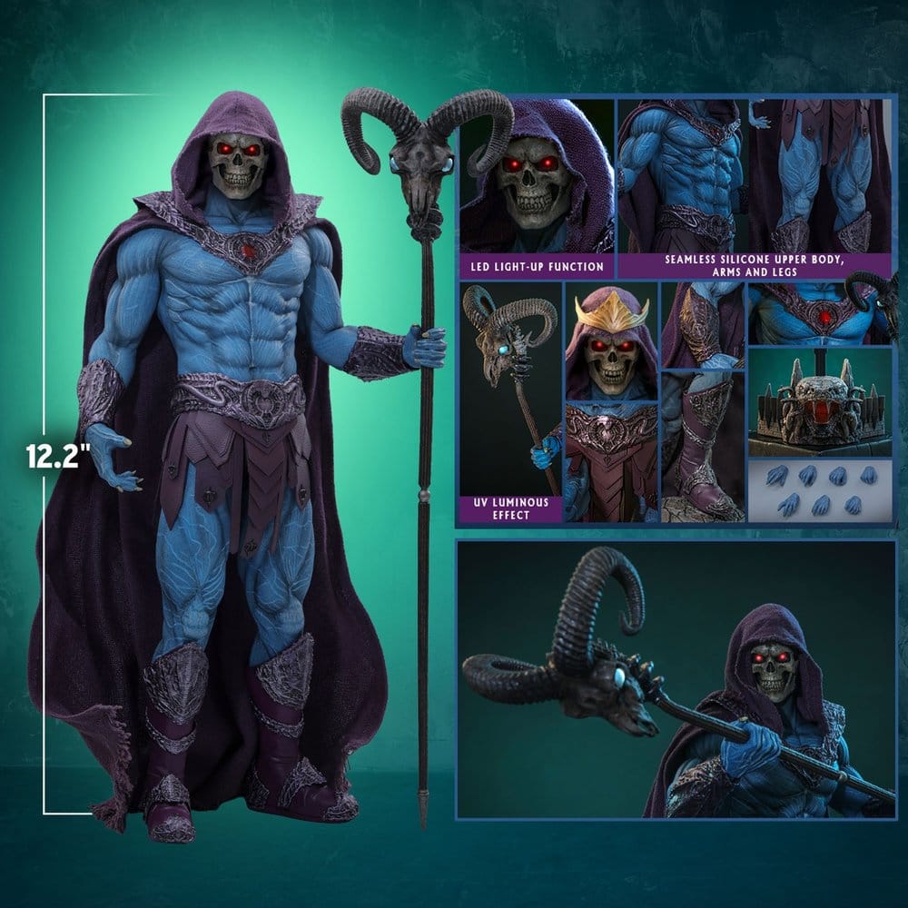 Hot Toys Masters of the Universe - Skeletor Masterpiece 1/6 Actionfigur