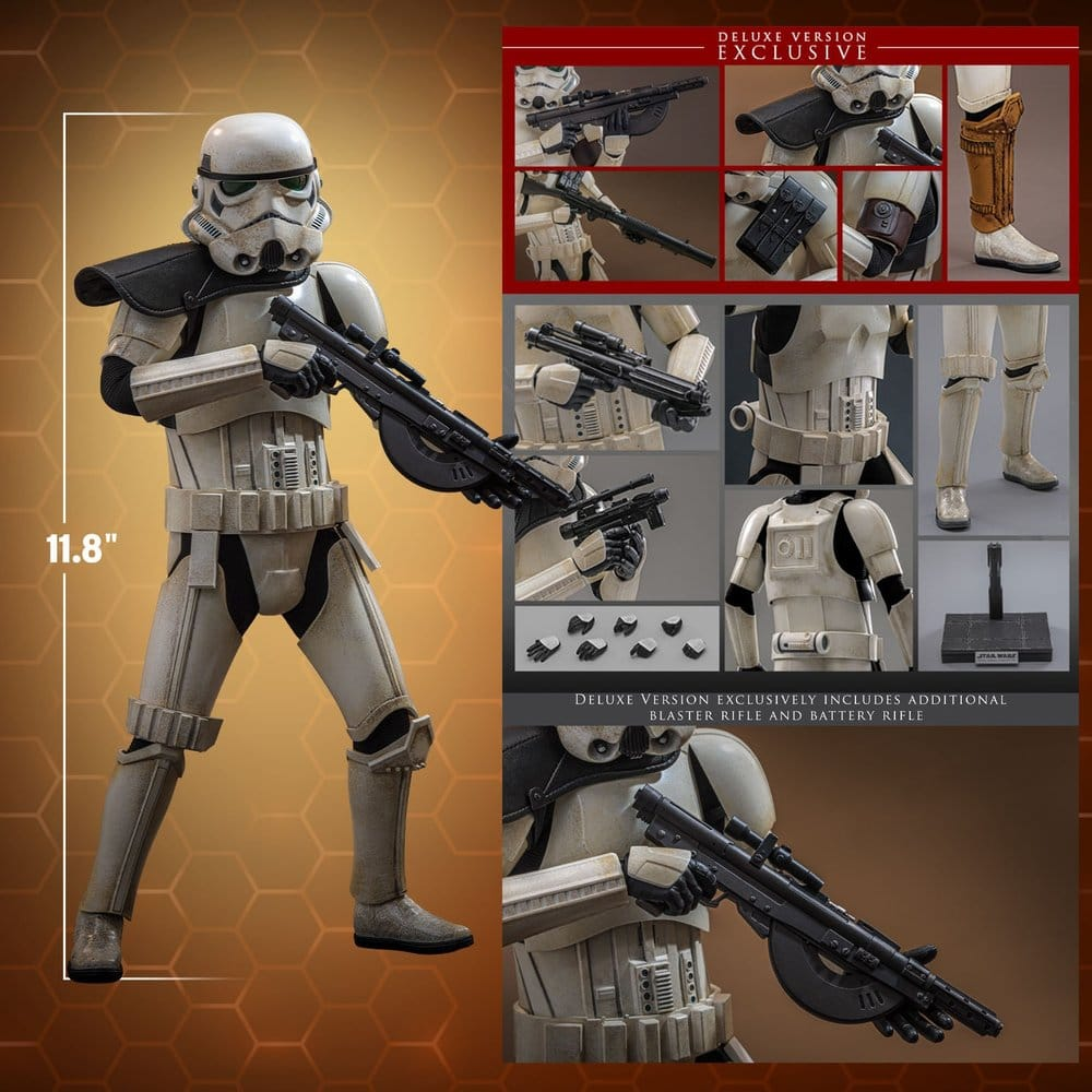 Hot Toys Star Wars: The Mandalorian & Grogu - Imperial Remnant Stormtrooper (Deluxe) Masterpiece 1/6 Actionfigur