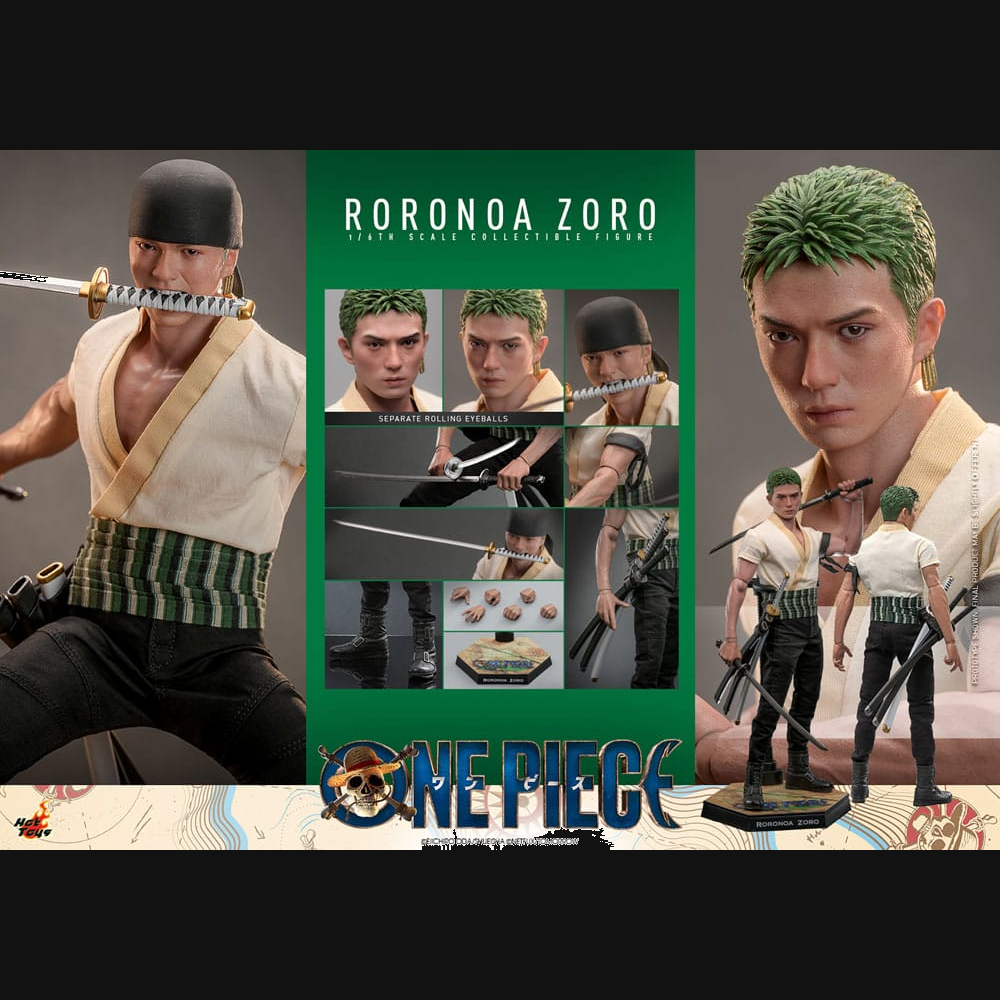 Hot Toys One Piece - Roronoa Zoro 1/6 Actionfigur