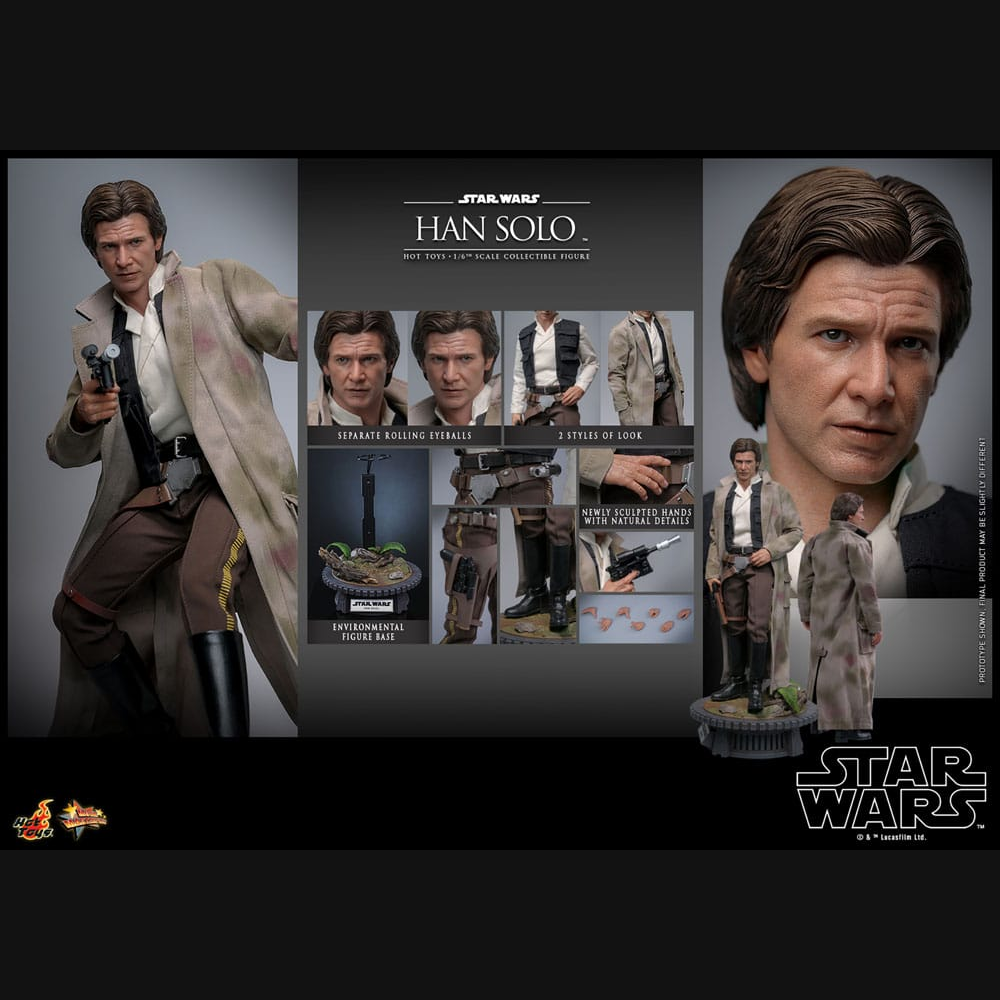 Hot Toys Star Wars: Episode VI - Han Solo Masterpiece 1/6 Actionfigur
