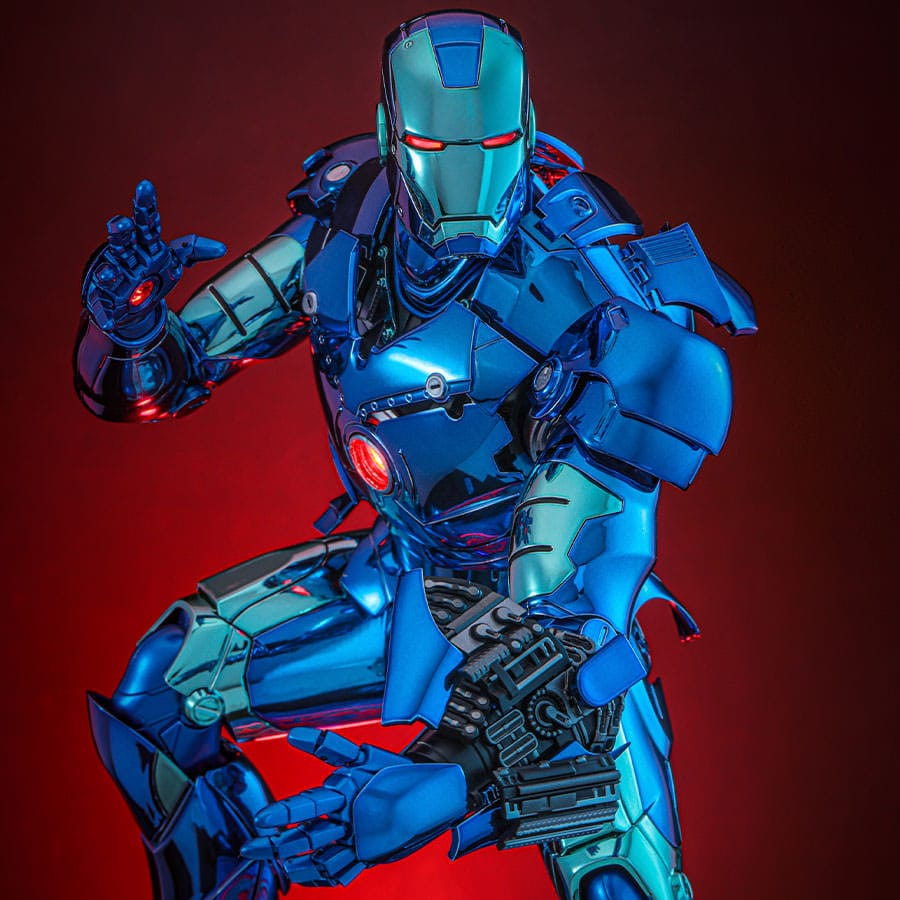 Hot Toys Iron Man - Iron Man Mark III (Stealth Mode) 2.0 Masterpiece Diecast 1/6 Actionfigur