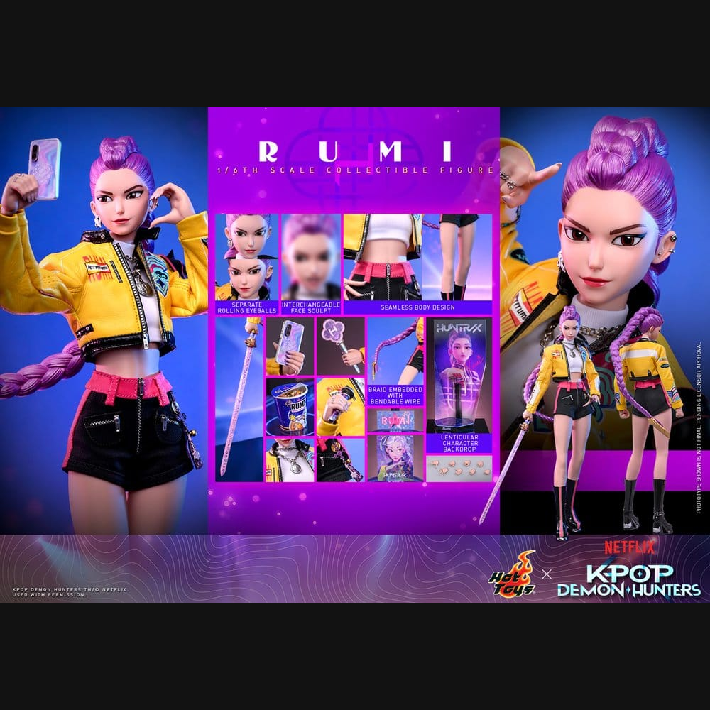 Hot Toys KPop Demon Hunters - Rumi 1/6 Actionfigur