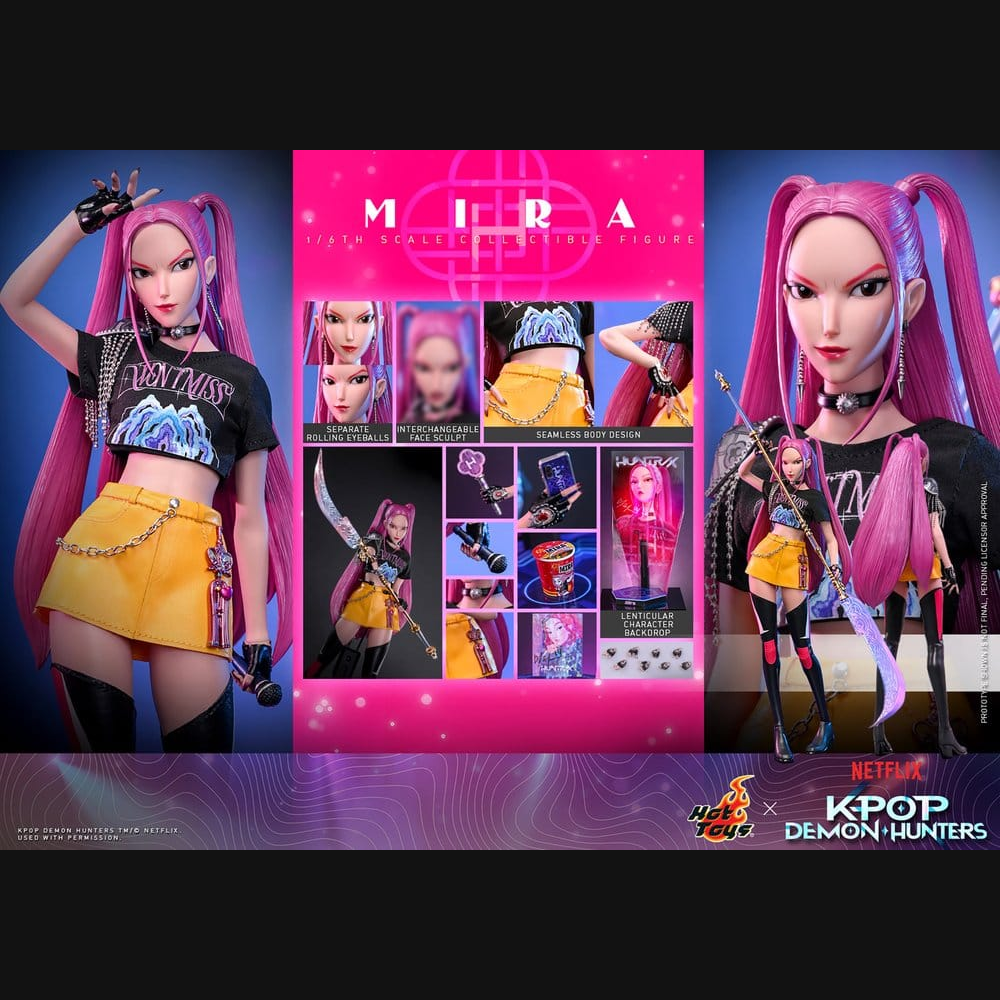Hot Toys KPop Demon Hunters - Mira 1/6 Actionfigur