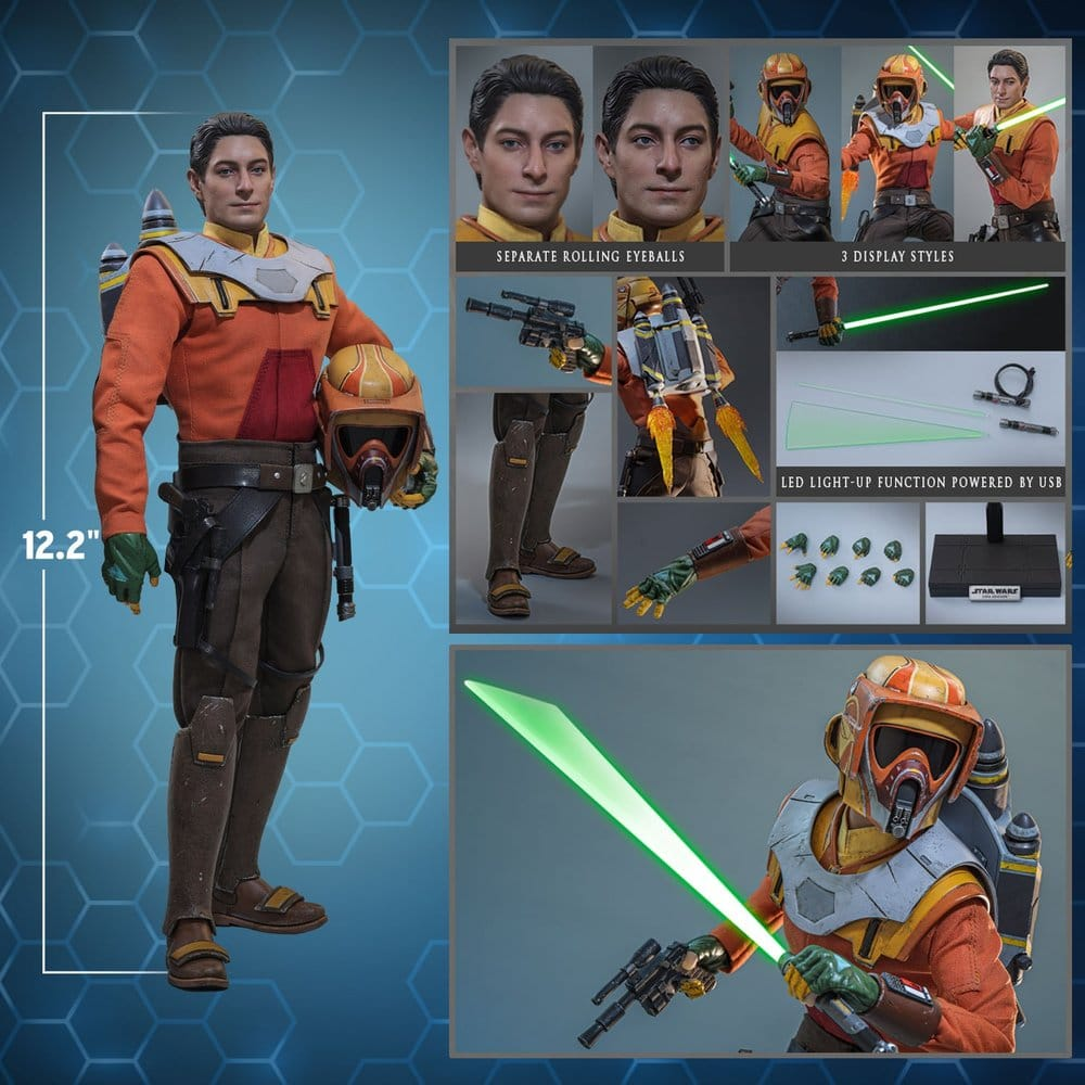 Hot Toys Star Wars: Rebels - Ezra Bridger Masterpiece 1/6 Actionfigur