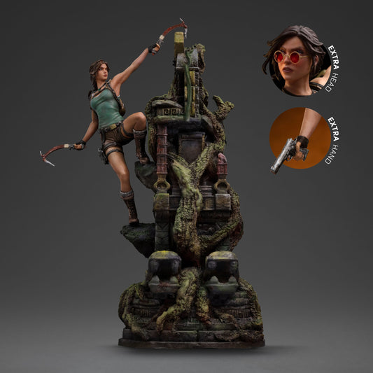 Iron Studios Tomb Raider – Lara Croft Deluxe Art Scale 1/10 – Statue
