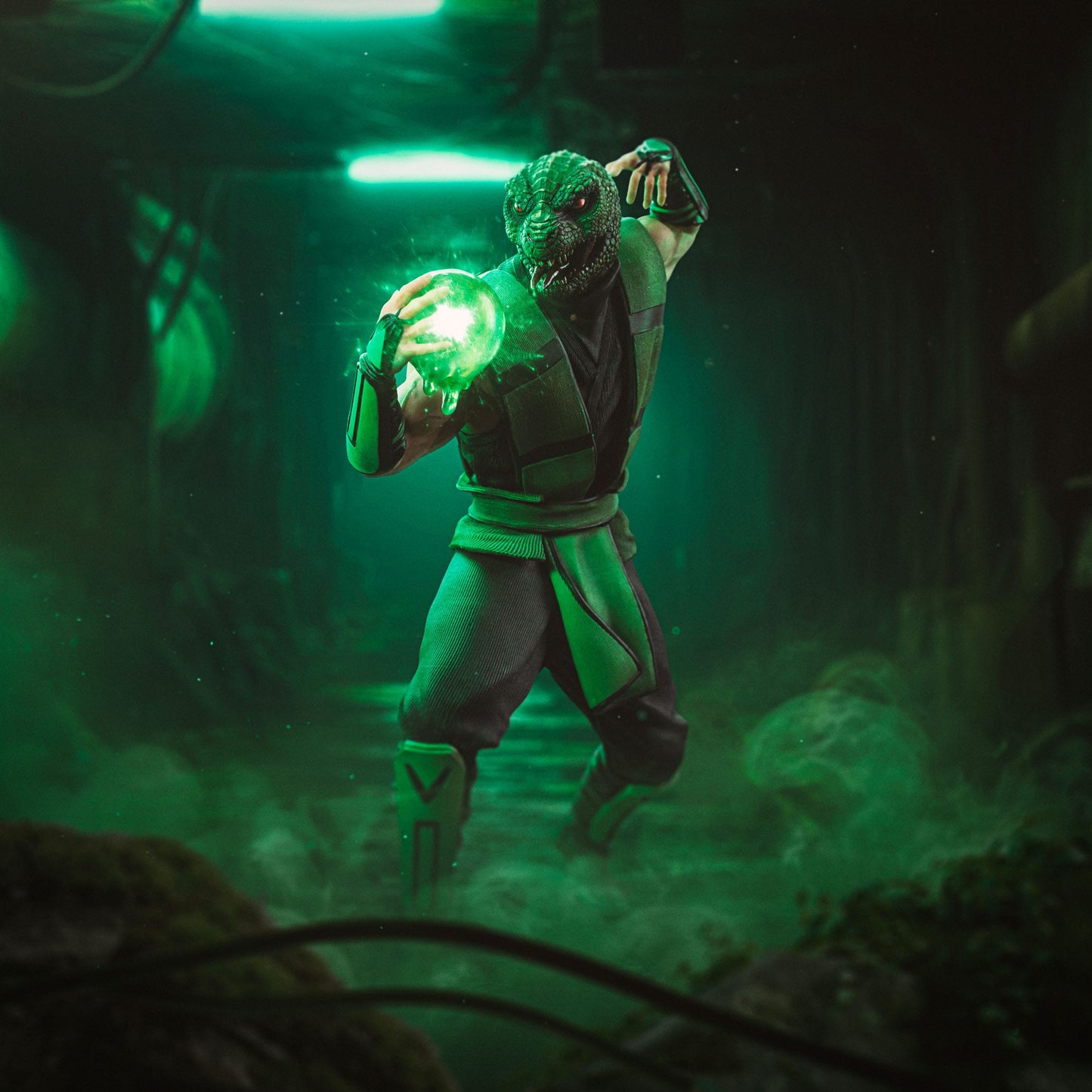 Iron Studios Mortal Kombat – Reptile Art Scale 1/10 – Statue