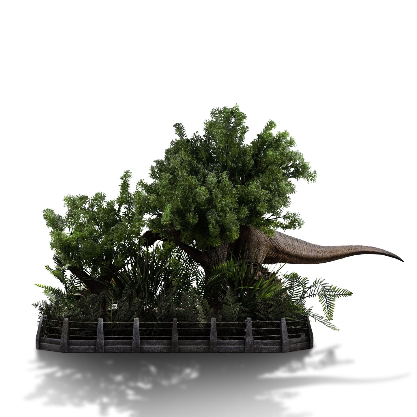 Iron Studios Jurassic Park – T-Rex Chase Demi Art Scale 1/20 – Statue