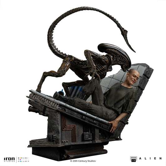 Iron Studios Alien - Ellen Ripley und Alien Art Scale 1/10 - Statue