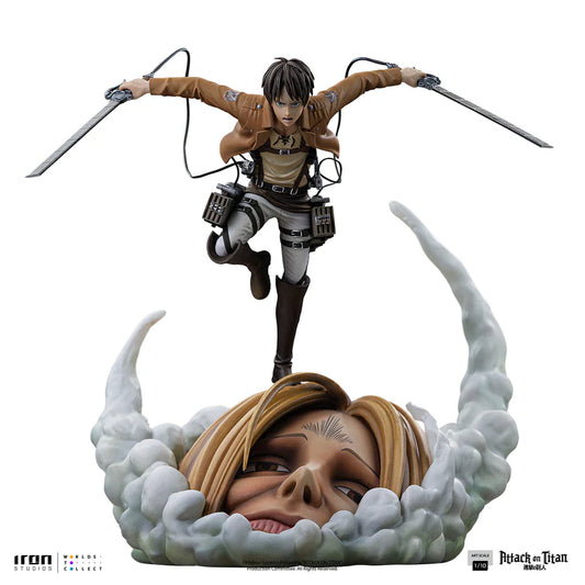 Iron Studios Attack on Titan - Eren Yeager Art Scale 1/10 - Statue