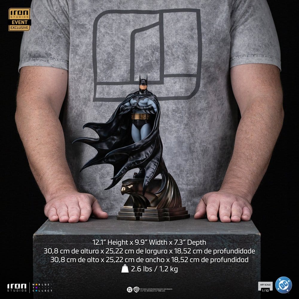 Iron Studios DC: Batman - Batman Trinity (CCXP Exclusive 2025) Art Scale 1/10 Statue