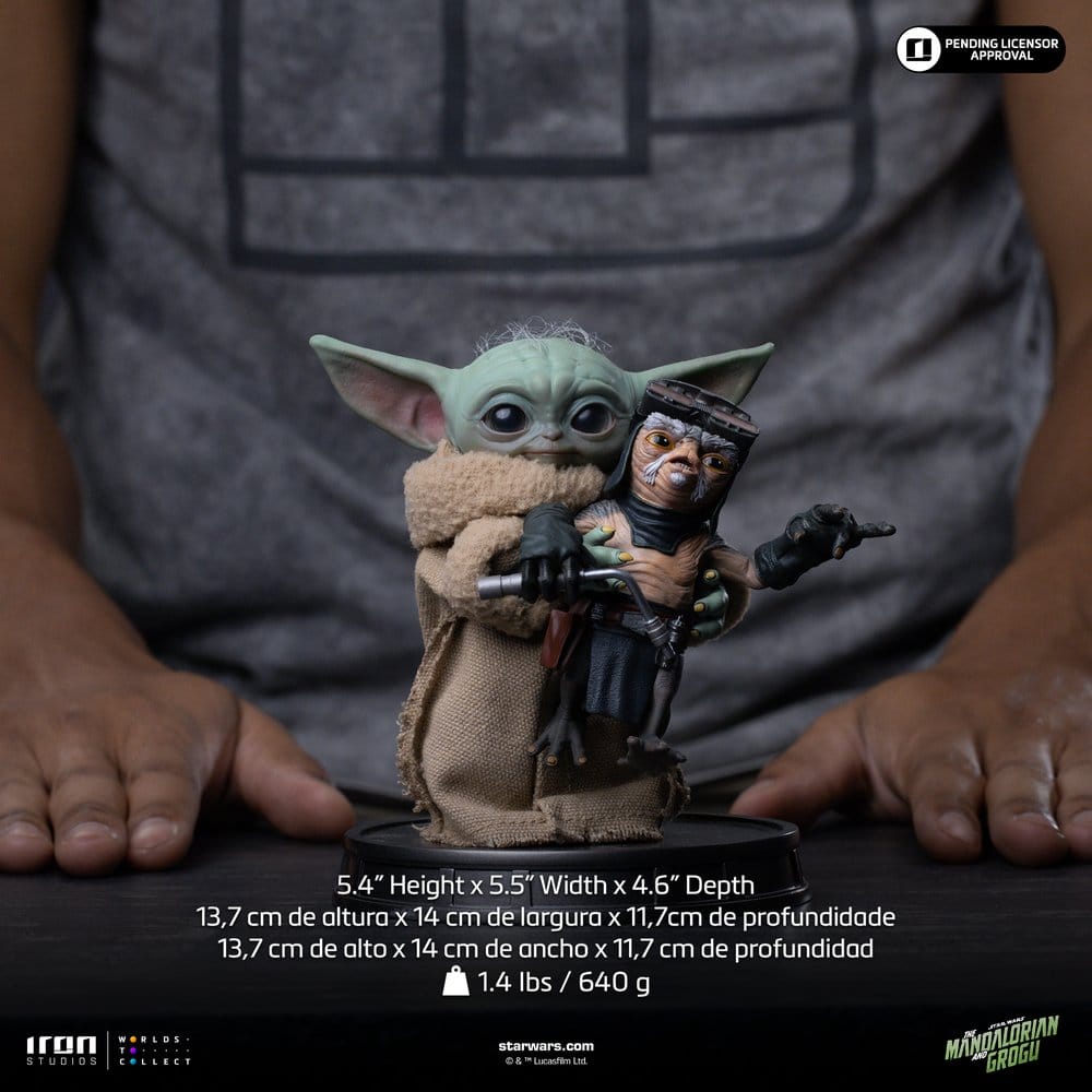 Iron Studios Star Wars: The Mandalorian & Grogu - Grogu (No Squeezy) Statue