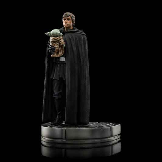 Iron Studios Star Wars – Luke Skywalker und Grogu Art Scale 1/10 – Statue